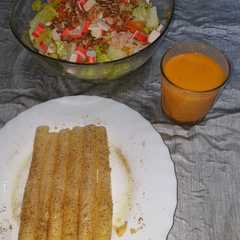 Una foto de Comida simple y sencilla