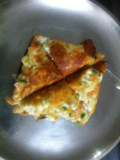 A picture of Bread pizza.