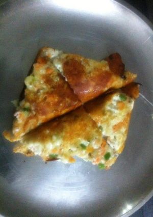 A picture of Bread pizza.