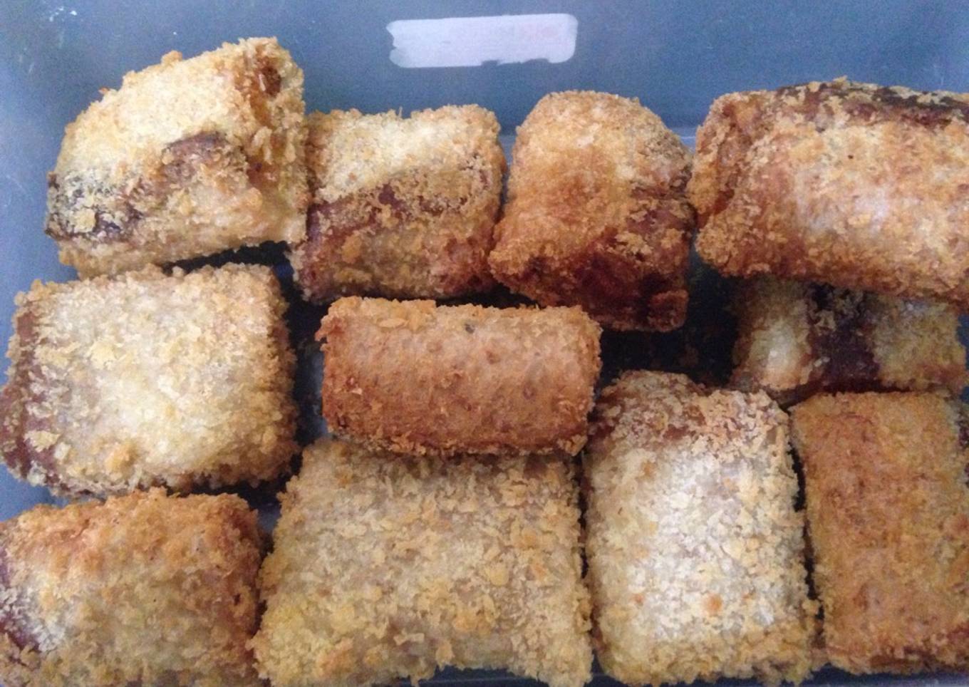 Roti Gandum Goreng isi Ubi jalar