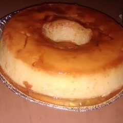 Una foto de Flan casero de huevo, en 4 pasos