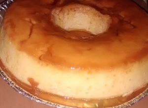 Una foto de Flan casero de huevo, en 4 pasos