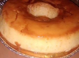 Una foto de Flan casero de huevo, en 4 pasos