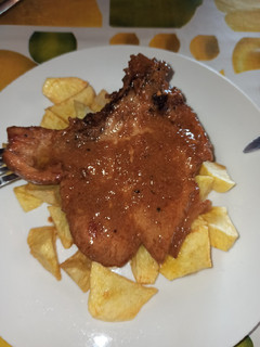 Una foto de Chuletas de lomo a los 3 vasitos