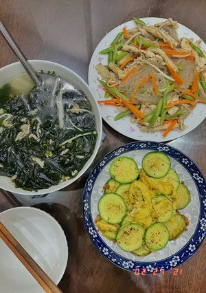 Hình của món Bữa tối healthy.