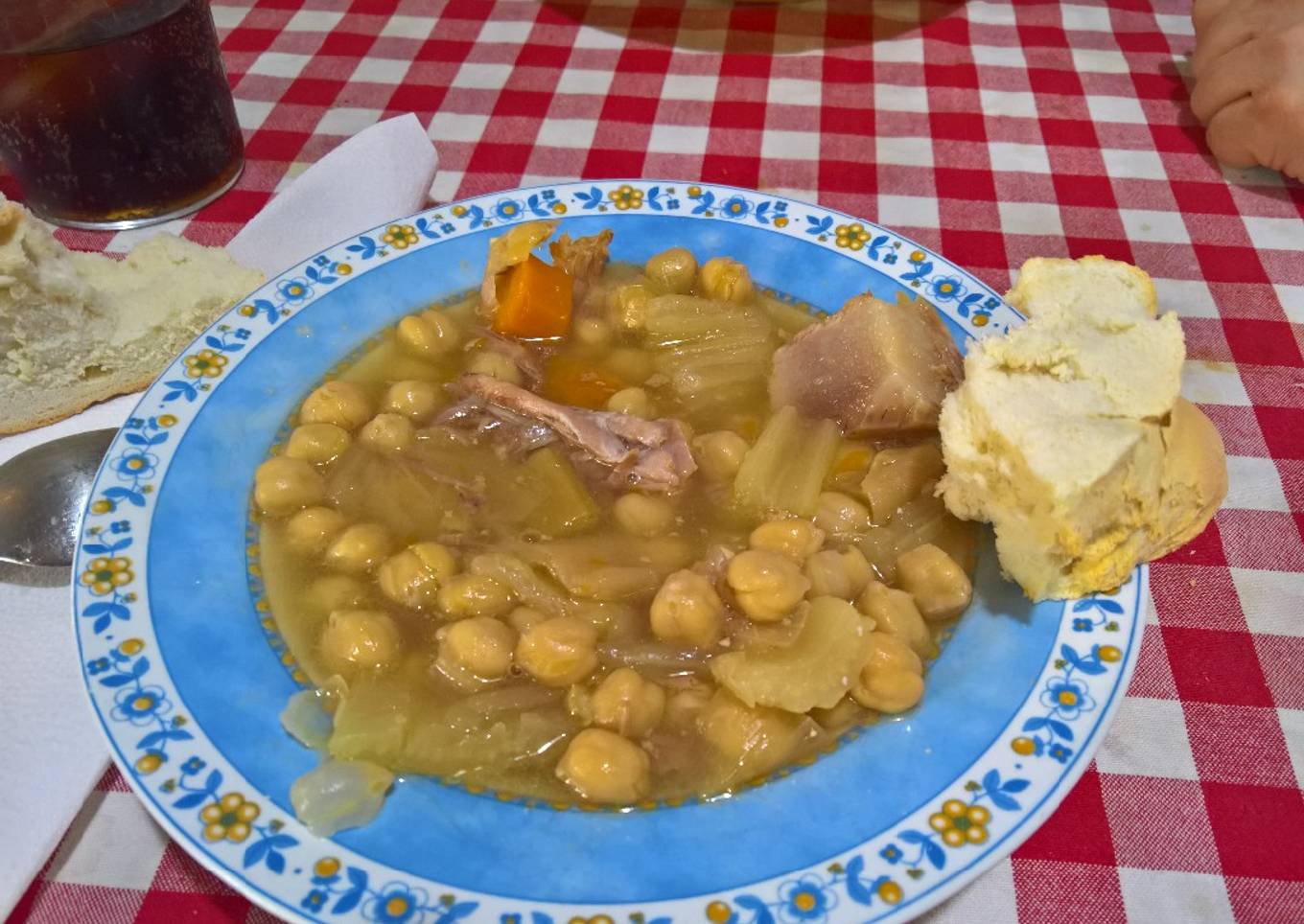 Cocido de garbanzos