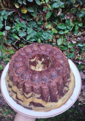 Foto resep Marmer / Marble cake