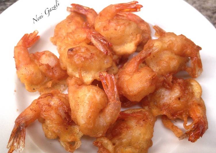 Resep Udang Goreng Tepung Praktis  oleh Neni Gazali 