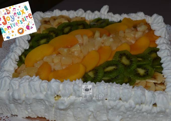Gâteau Tutti Frutti