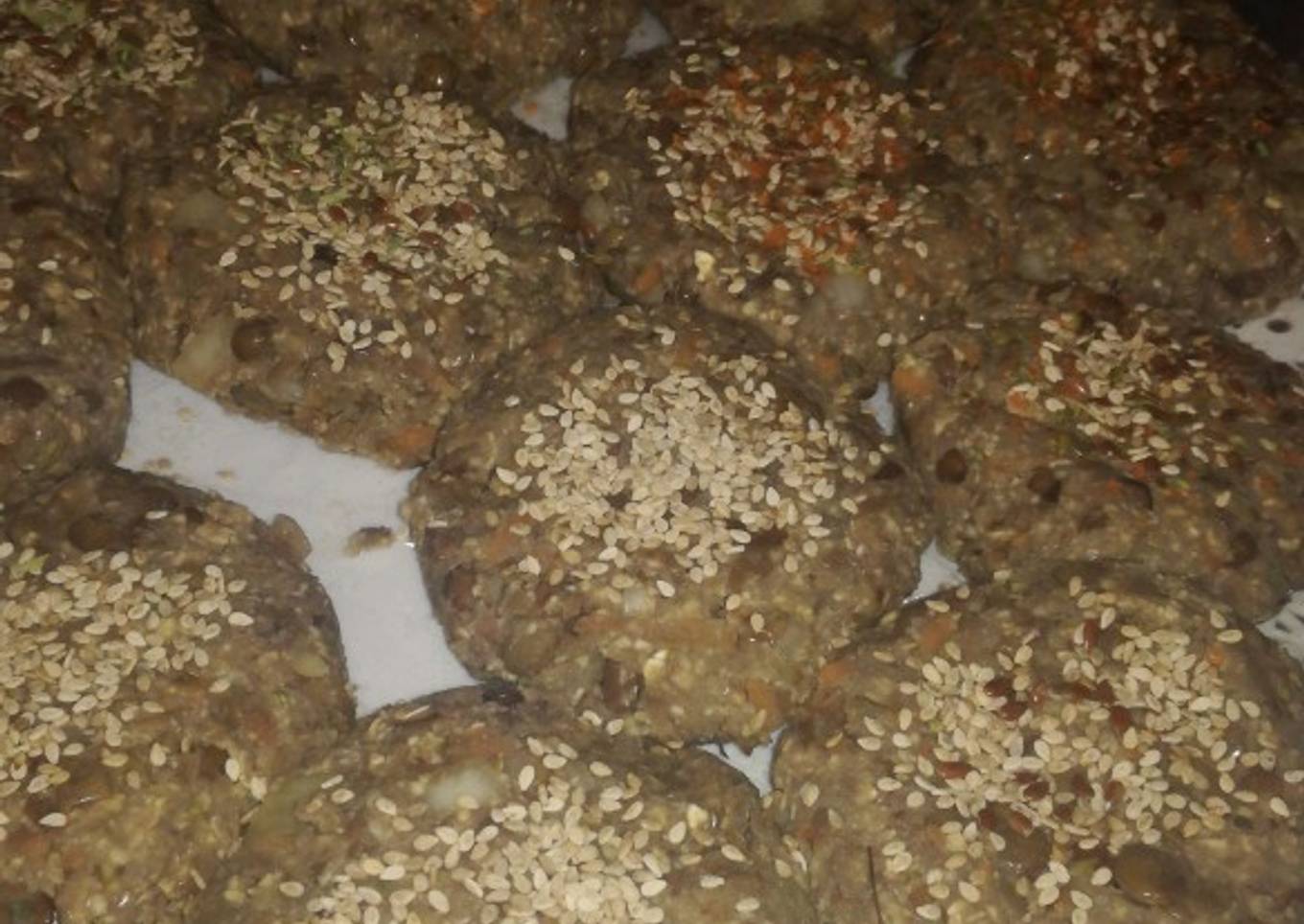 Hamburguesa de lentejas 💪