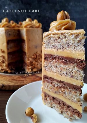 Foto resep Hazelnut Cake 😋👌(Gluten Free)