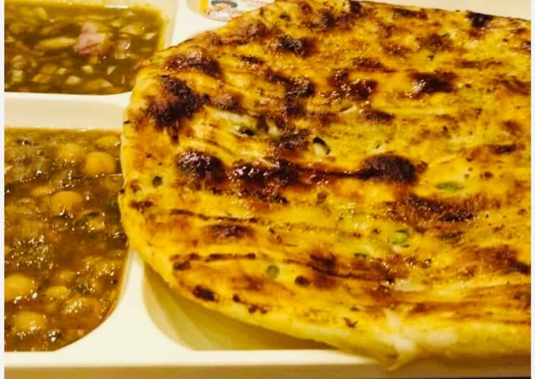 #Amritsari Naan-Punjabi Chanas