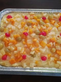 Una foto de Carlotas de frutas