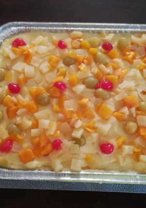 Una foto de Carlotas de frutas