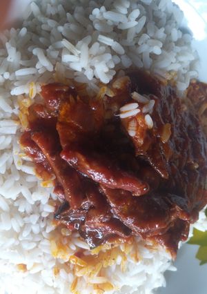 A picture of Gesha stew.
