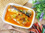 Gambar ikan makarel saos tomat