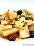 Strascinati Gluten Free con Ricciola e Olive Taggiasche