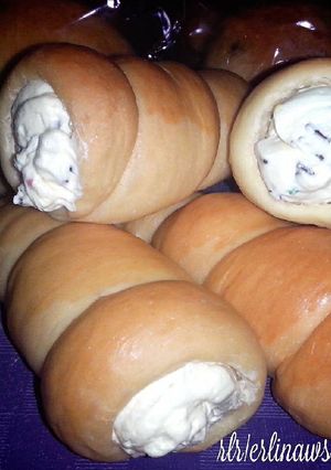 Foto resep Roti Keong isi Krim