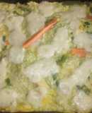 Zucchini, pollo y muzarella