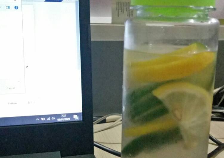 Resep Infus water, Enak Banget