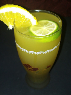 A picture of Homemade lemonade and orangeade #localfoodcontest_Kakamega.