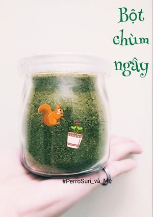 Hình của món Bột chùm ngây.
