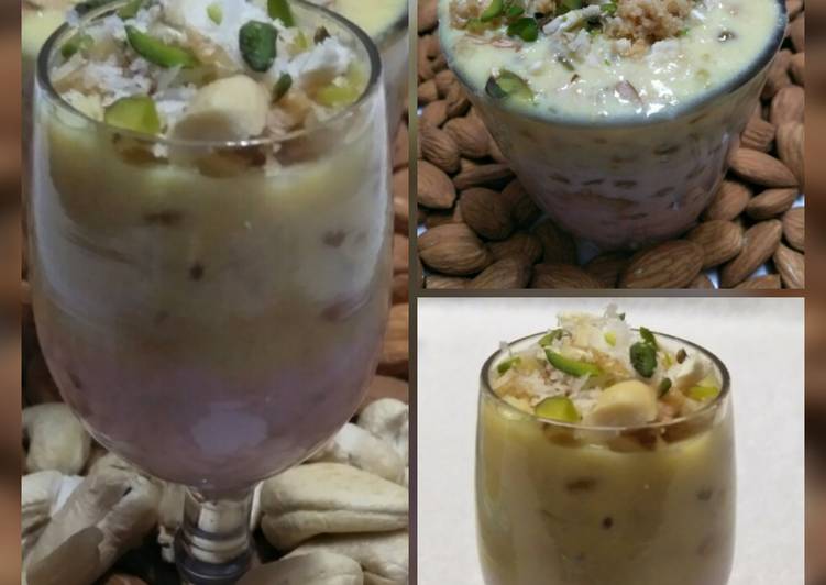 Tricolor Mawa Sago Delight