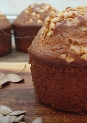 Una foto de Bizcochitos de calabaza. Muffins de calabaza