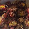 Champiñones rellenos de bacon "Candela"