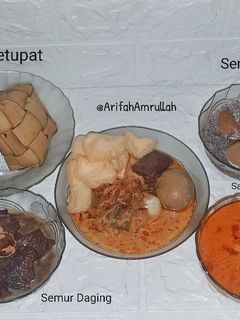 Foto resep Ketupat Sayur Betawi Komplit