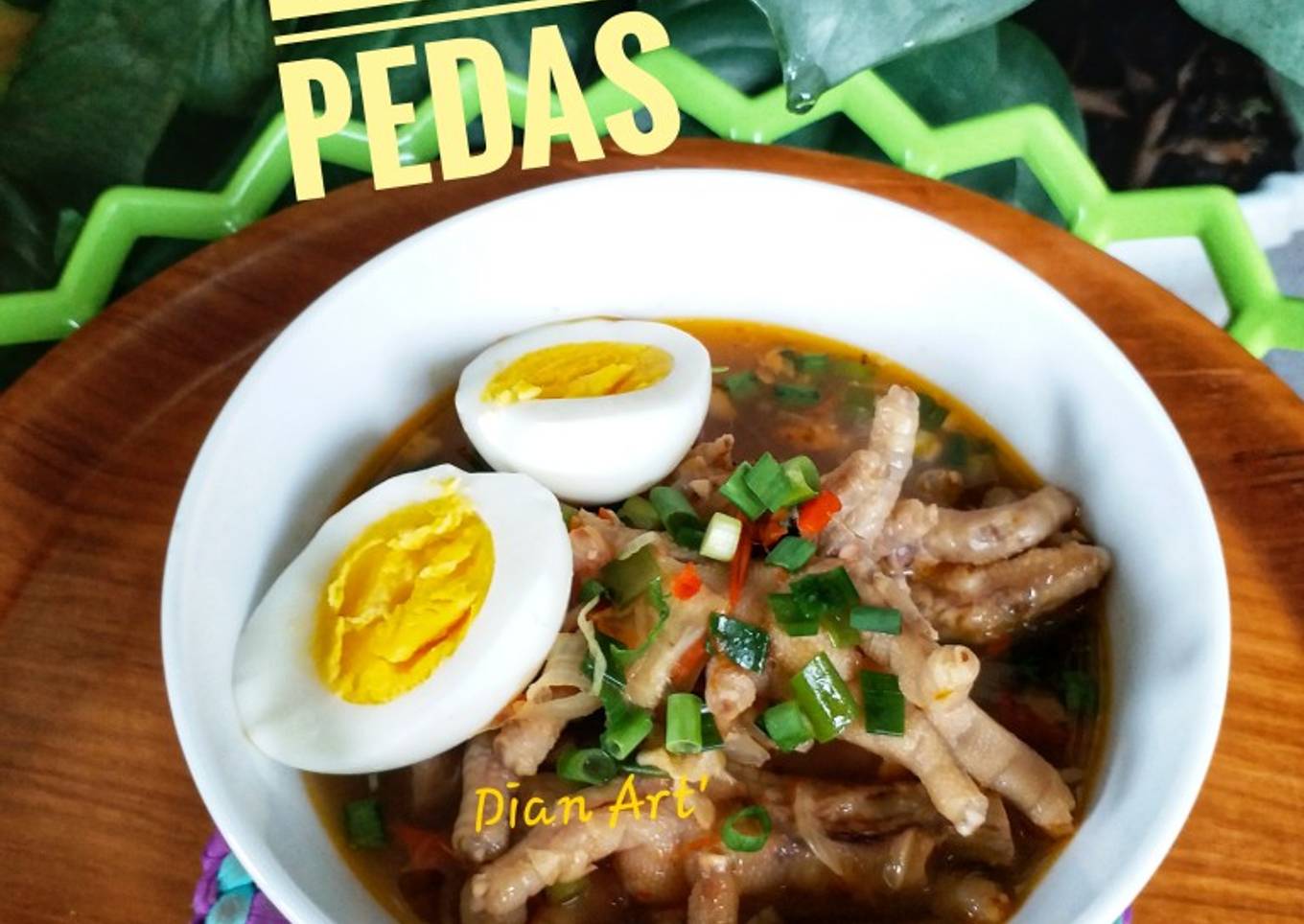 Sop ceker pedas