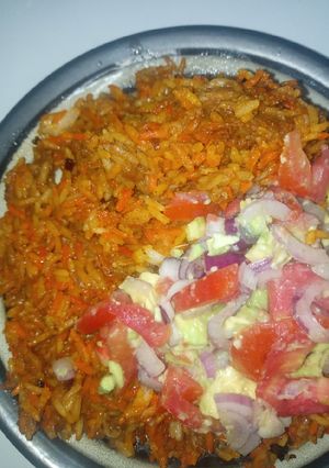 A picture of Chicken Biriani.