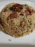 Arroz con chorizo vela truquiao