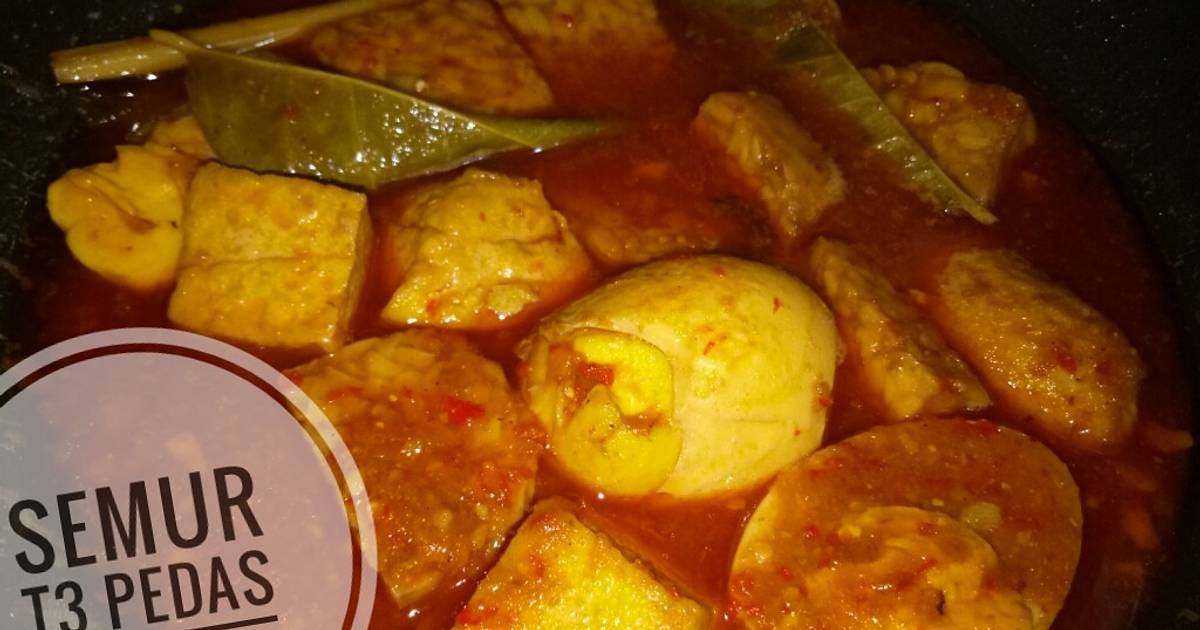 Resep Semur Tahu Tempe Telur Pedas Oleh Dapurcitra Cookpad