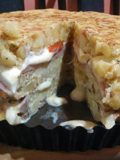 Una foto de Súper tortilla rellena