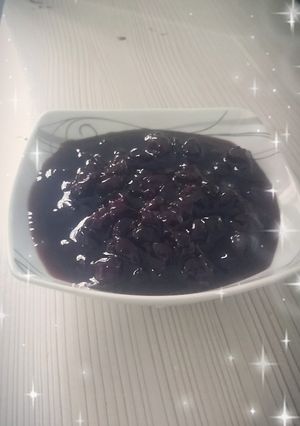 عکسی از دستور مربای آلبالو