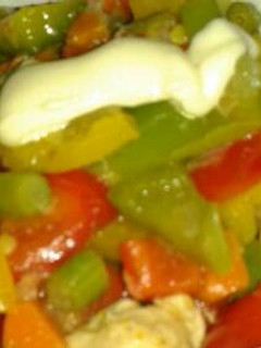 Una foto de Chop suey de pollo