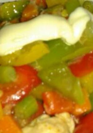 Una foto de Chop suey de pollo