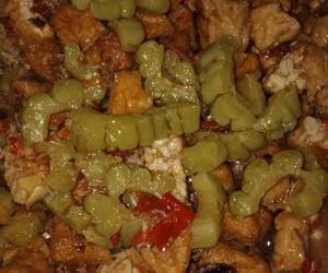 Masakan Populer Sambel goreng pare tahu tempe Enak dan Sehat