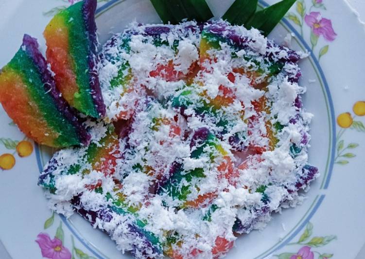 Resep Ongol-ongol pelangi 🌈, Enak