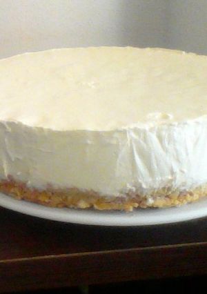 Una foto de Tarta de queso fácil y rápida
