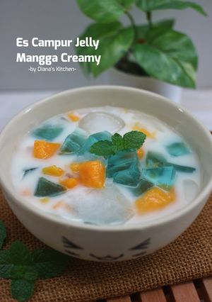 Foto resep Es Campur Jelly Creamy