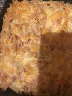 Una foto de Macarrones con salsa de salami