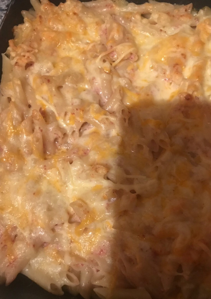 Una foto de Macarrones con salsa de salami