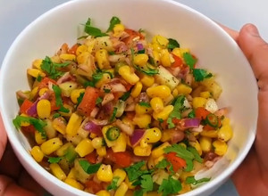 A picture of American Sweet Corn Salad.