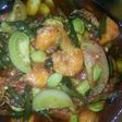 Tumis udang Pete
