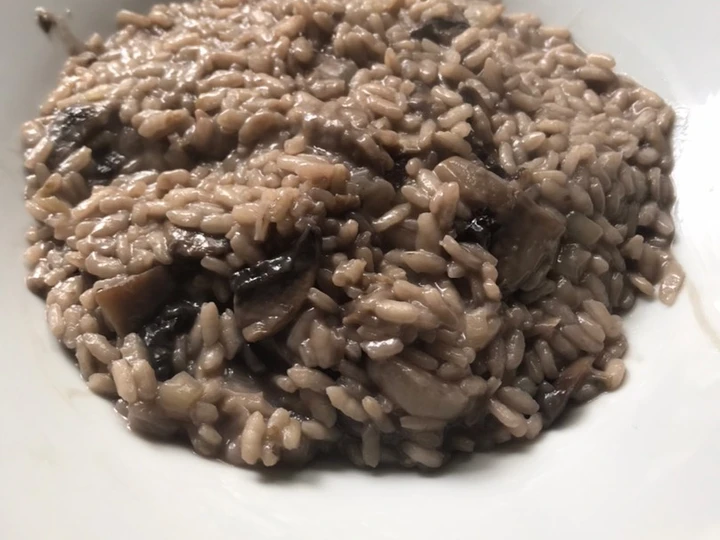 Recipe Chicory and mushroom risotto the Delicious Delicious