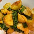 Acelgas con patatas sabrosas y fáciles