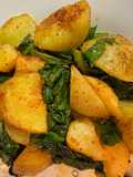 Acelgas con patatas sabrosas y fáciles