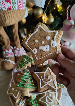 Una foto de Galletas de jengibre libres de gluten y sin lactosa